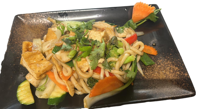Gebratene Udon Nudeln